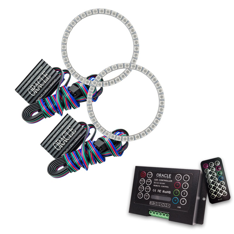 Oracle Infiniti G35 Sedan 07-08 Halo Kit – ColorSHIFT w/ 2.0 Controller