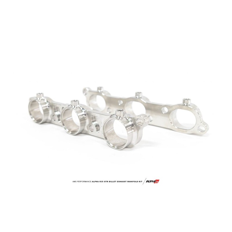 ALPHA Performance R35 GT-R Billet Exhaust Manifold Flange Kit (2.0″ Primaries w/ EGT Ports)