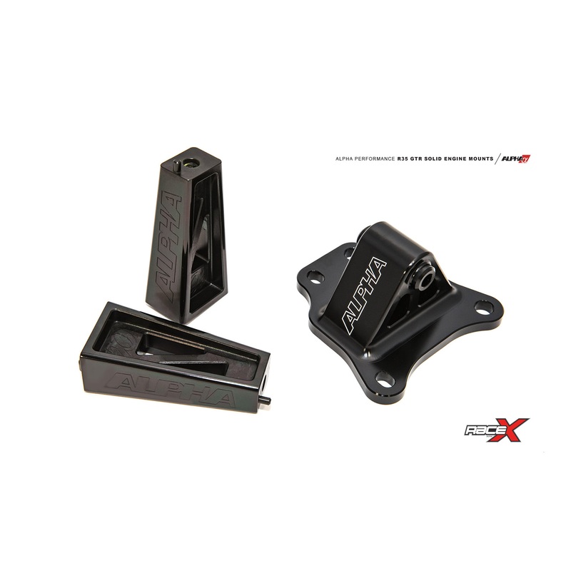 ALPHA Performance R35 GT-R Race X Solid Motor Mounts