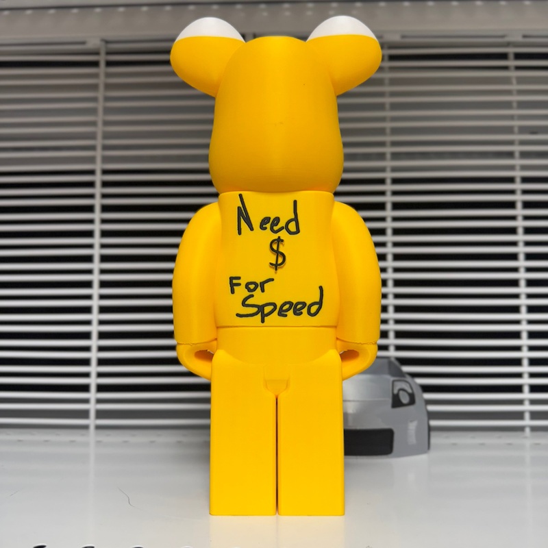 1 of 1 Speed Division Bear Collectible (12 Inches Tall)