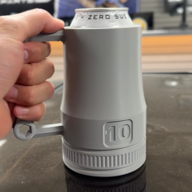 10mm Socket 16oz Energy Drink Holder