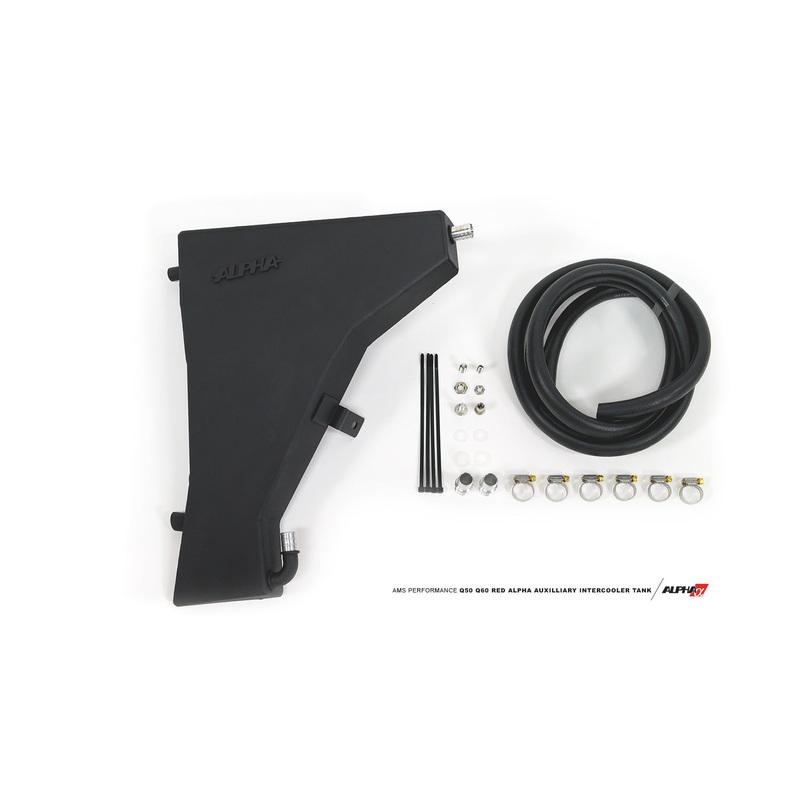 Alpha Performance Infiniti Q50 Auxiliary Intercooler Tank