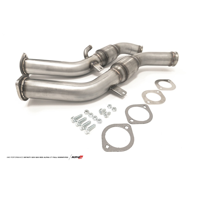 Alpha Performance Infiniti Q50 / Q60 Street Full Downpipe Kit
