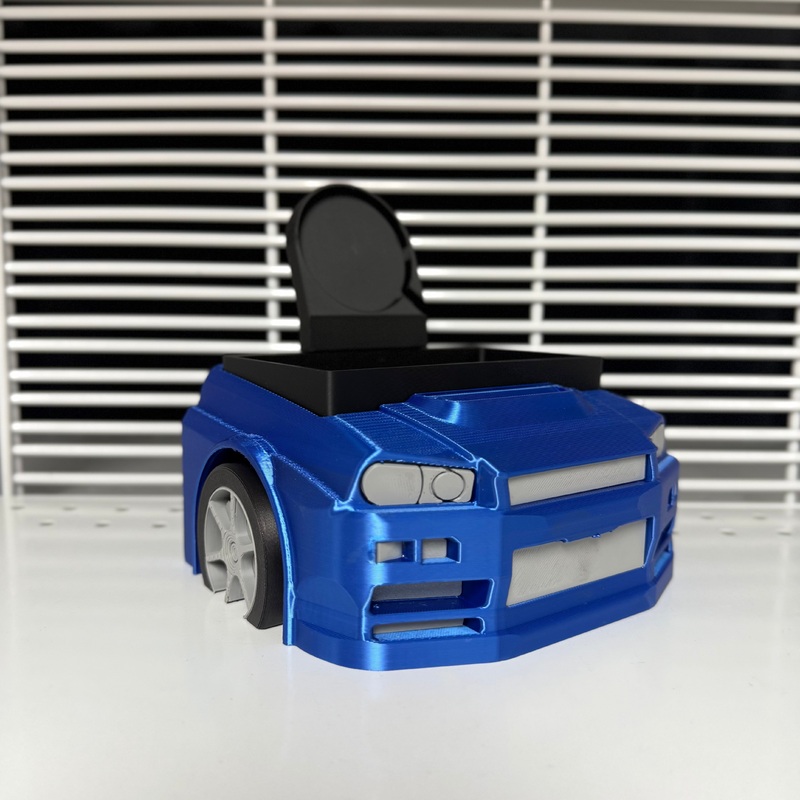 GT-R Desk Storage + Wireless Charger Adapter