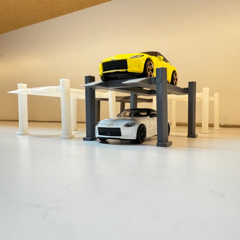 Hot Wheels 4 Post Lift (Set of 4)