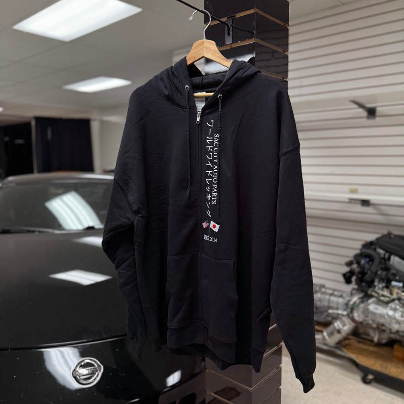 Sac City Worldwide Zip Up Sweater S