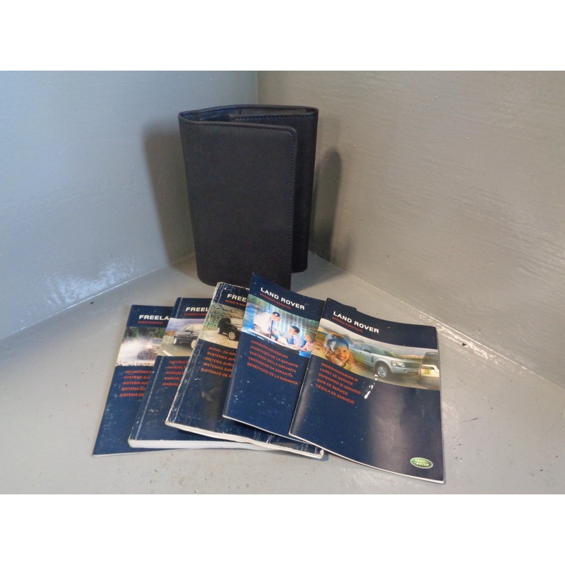 Freelander 1 Handbook User Manual in Wallet Land Rover 2004 to 2006 R30055