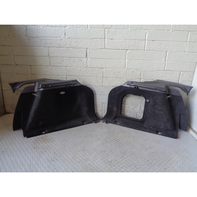 Range Rover Evoque Boot Side Panels Trims Black Pair L538 2011 to 2018 5 Door