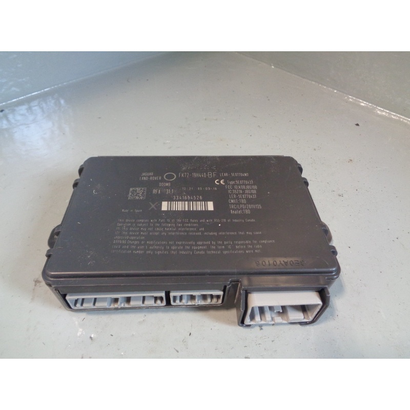 Range Rover Evoque Keyless Entry Module FK72-19H440-BF L538 2011 to 2018