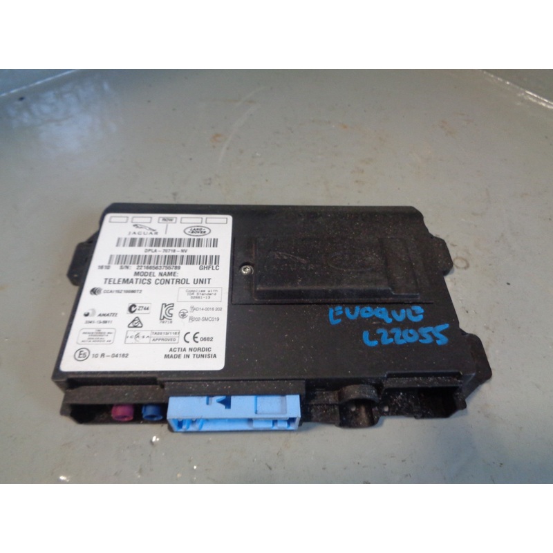 Range Rover Evoque Telematics Control Module DPLA-70718-NV 2011 to 2018