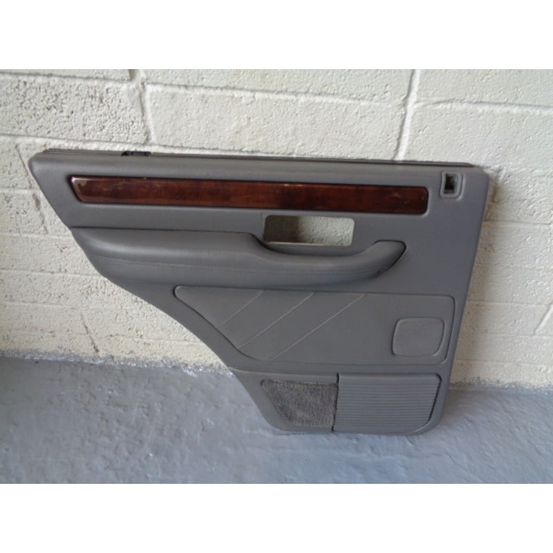 Range Rover P38 Door Card in Granite and Wood Near Side Rear 1994 to 2002 G14022