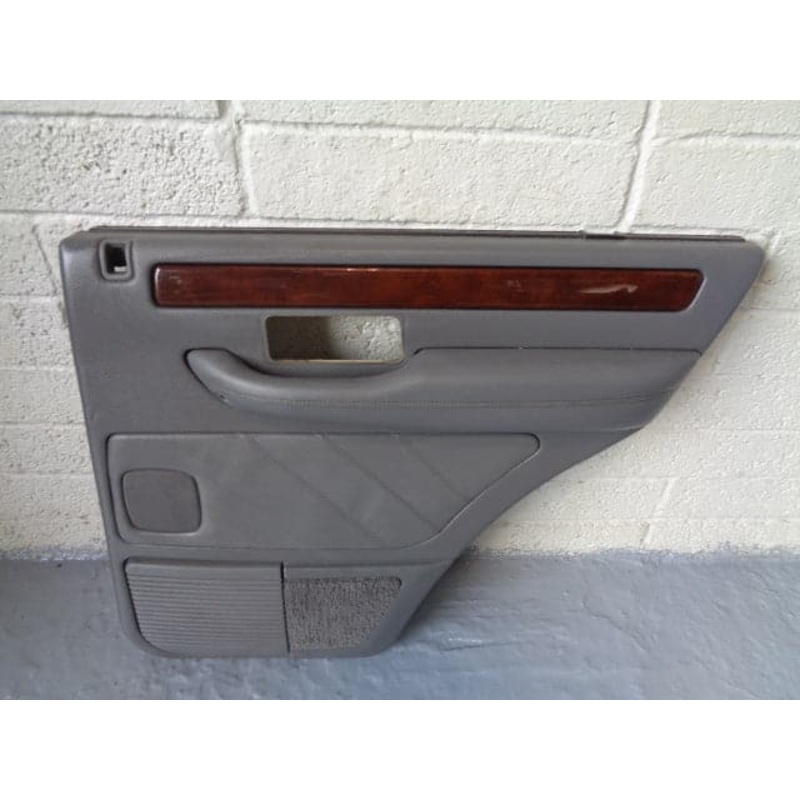 Range Rover P38 Door Card in Granite and Wood Off Side Rear 1994 to 2002 G14022