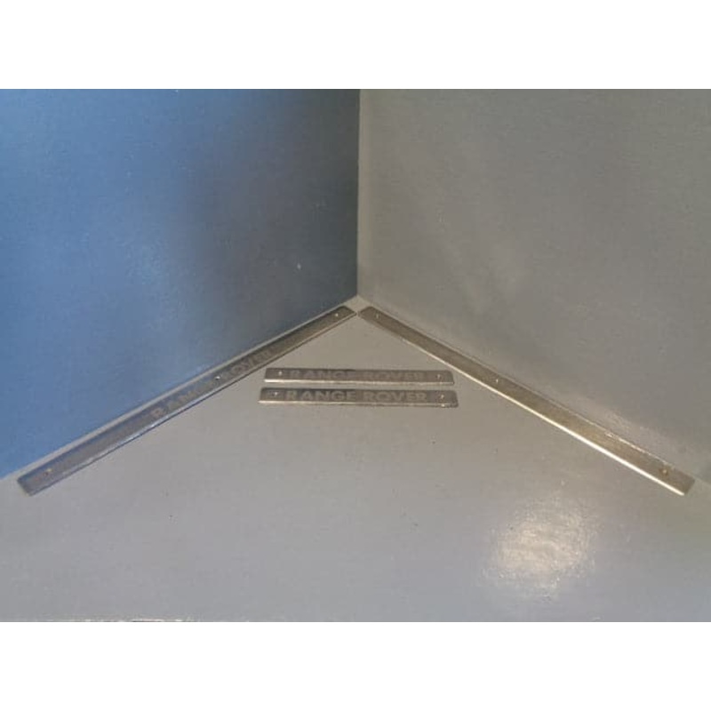 Range Rover P38 Kick Plates Sill Covers Chrome Set of 4 1994 to 2002