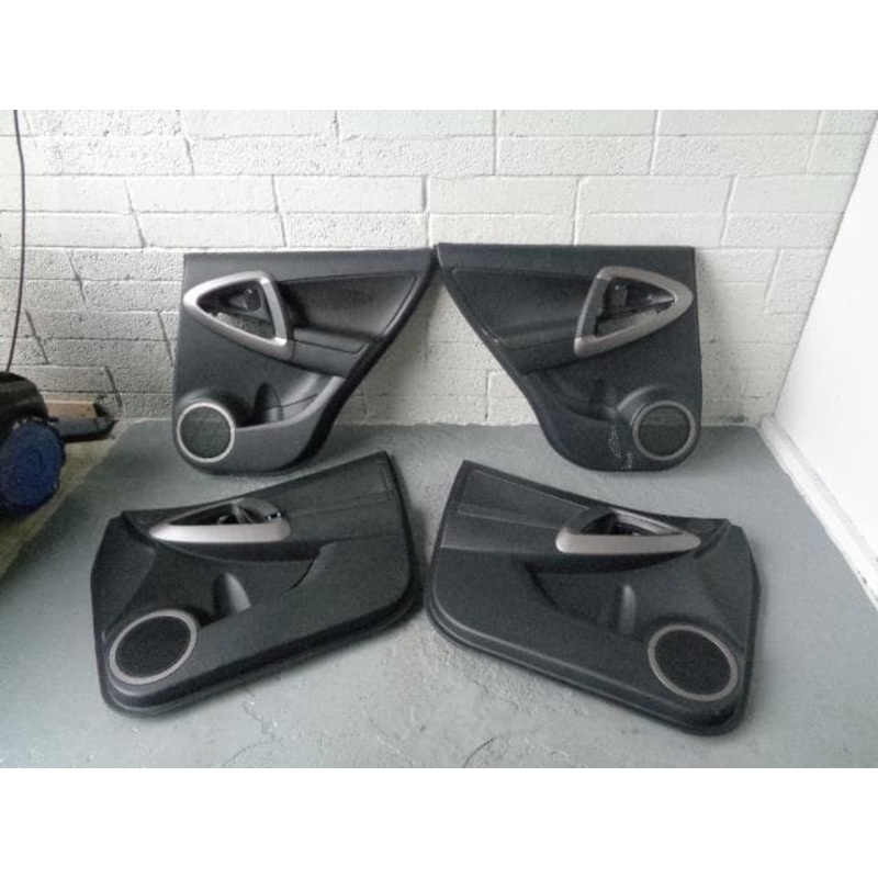 Toyota RAV4 Door Cards Set of 4 in Black Mk3 XA30 G17081 2006 to 2012