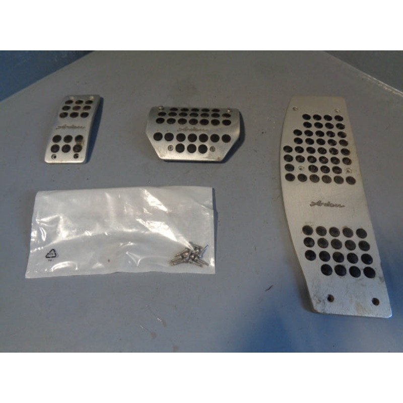 Range Rover Sport Arden Aluminium Pedal Set with Foot Rest L320 2005 to 2013