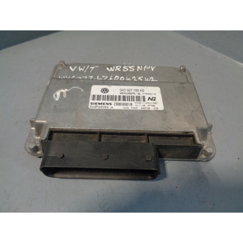 Volkswagen VW Touareg 7L Transfer Gearbox ECU Manual 0AD 927 755 AS