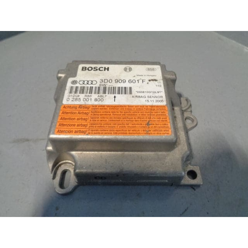 VW Volkswagen Touareg (7L) Crash Sensor Control Module 3D0 909 601 F 2002 to 2007