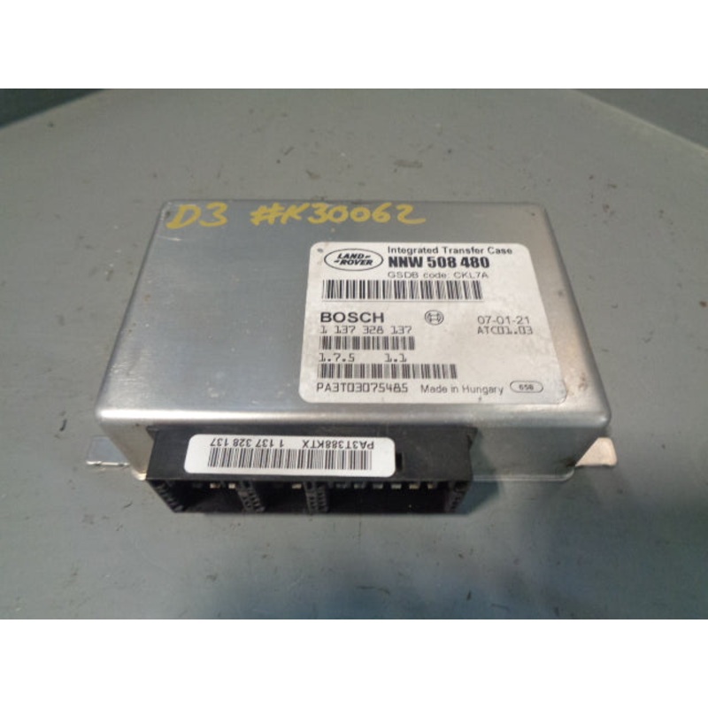 Transfer Case Module ECU NNW508480 Land Rover Discovery 3 Range Rover Sport