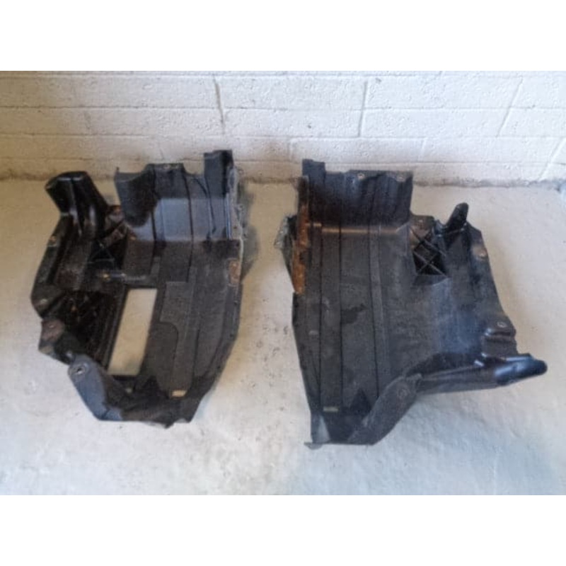 Range Rover L322 Guard Fuel Tank Under Tray Set 2 Piece WFZ000035 2006 to 2013