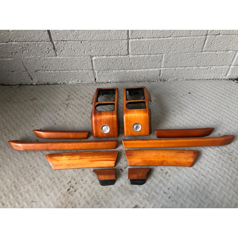 Range Rover L322 Trim Kit Dashboard Cherry Wood 8 Piece 2006 to 2009 R17075