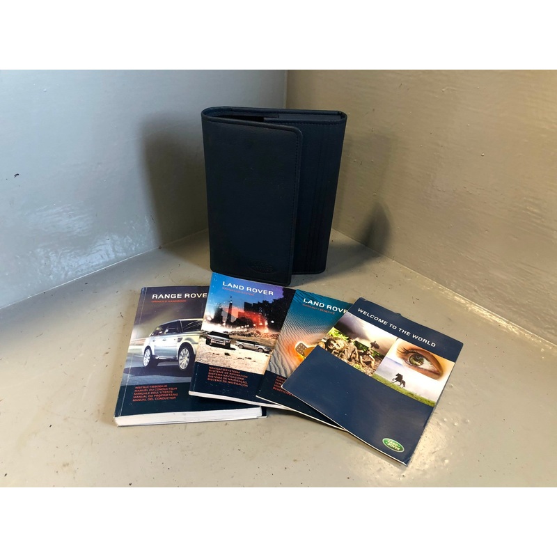 Range Rover Sport Handbook Manual User Guides in Wallet 2005 to 2009 L24075