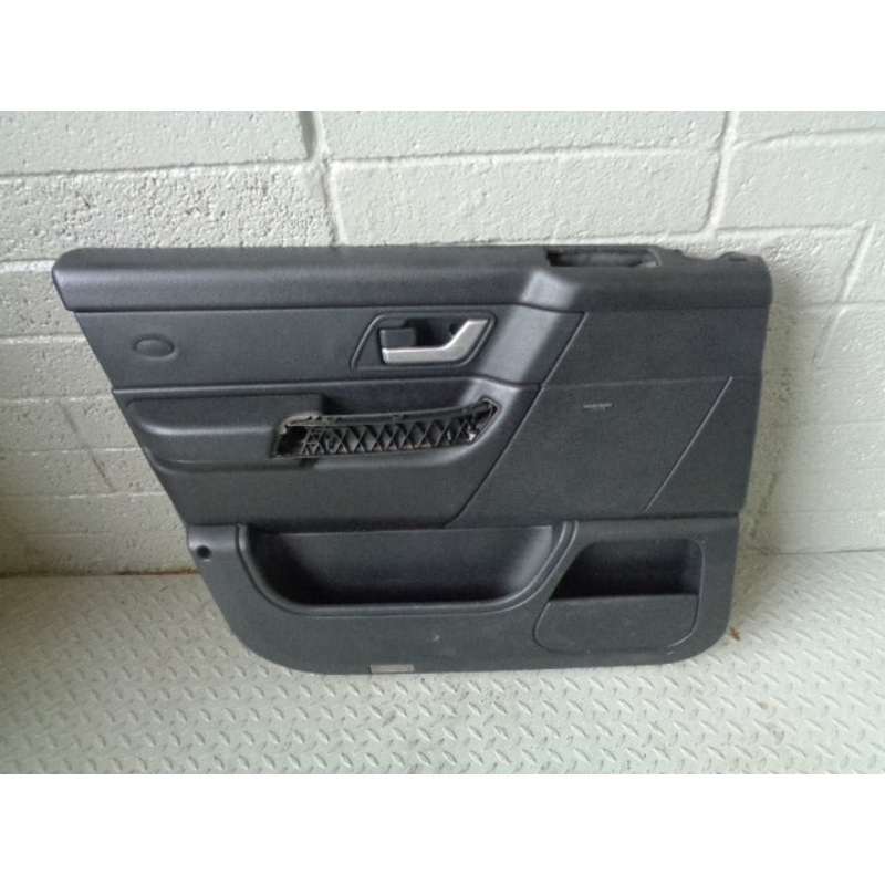 Range Rover Sport Door Card L320 Near Side Front in Black 2005 to 2009 B16053