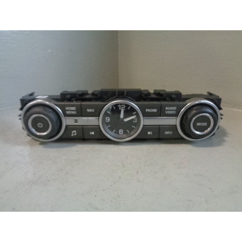 Range Rover Sport Radio Stereo Control Panel and Clock AH22-18C858-BE L320