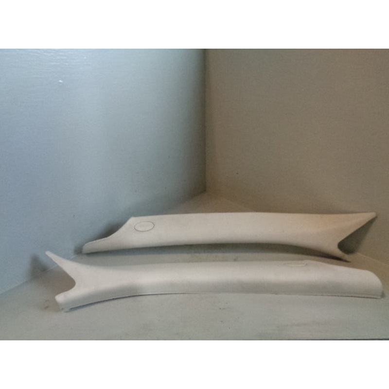 Range Rover Sport A Pillar Trims Interior Pair in Ivory White L320 2009 to 2013