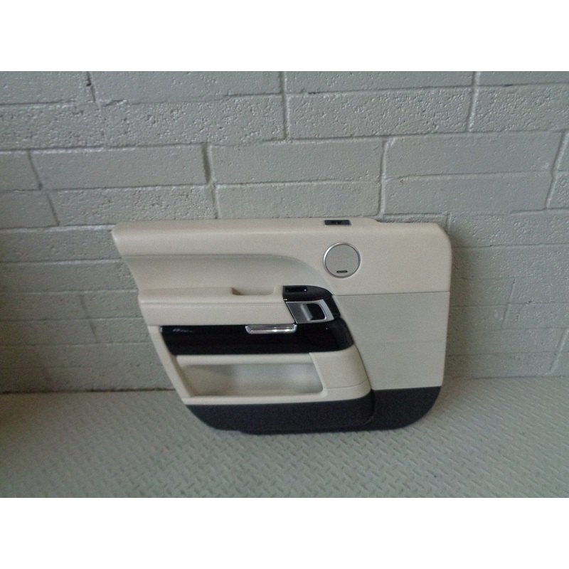 Range Rover L405 Door Card Near Side Front Ivory with Black Trim 2013 to 2017