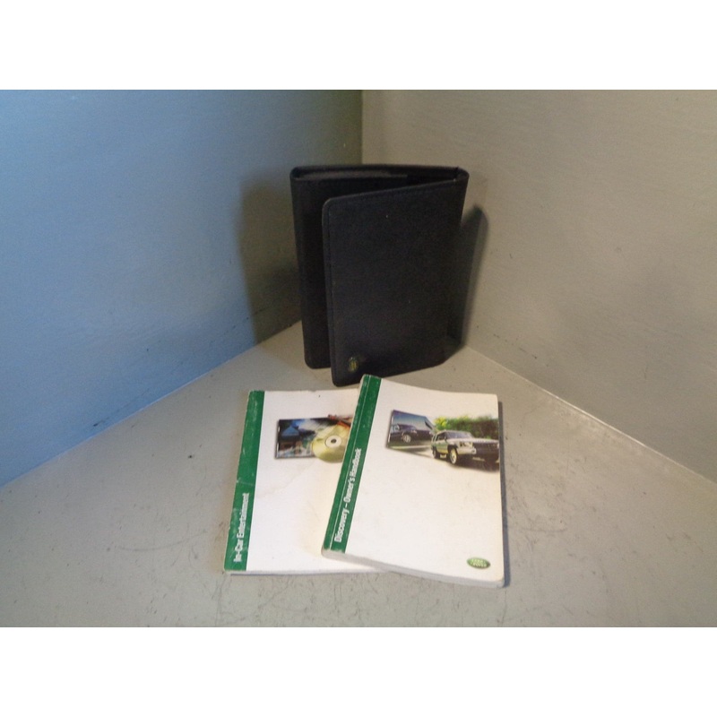 Discovery 2 Handbook User Manual In Wallet Land Rover 2002 to 2004 R08113