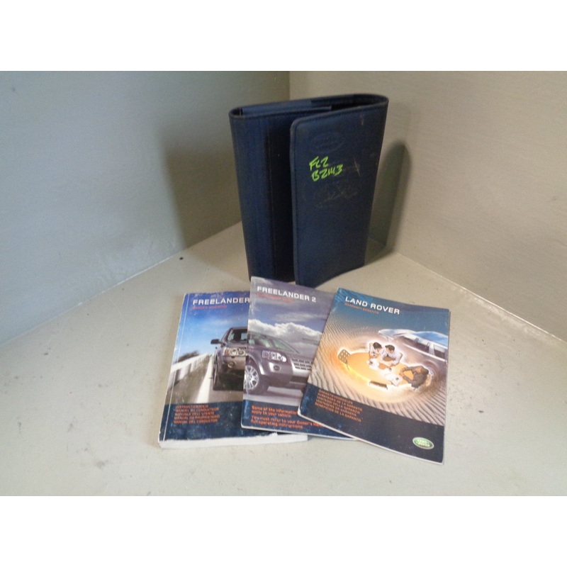 Freelander 2 Handbook User Manual in Wallet Land Rover 2006 to 2011 B21113