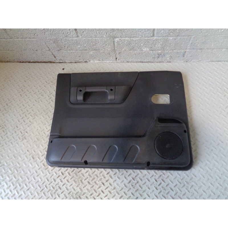 Discovery 2 Door Card Near Side Front Black Land Rover 2002 to 2004 R15123