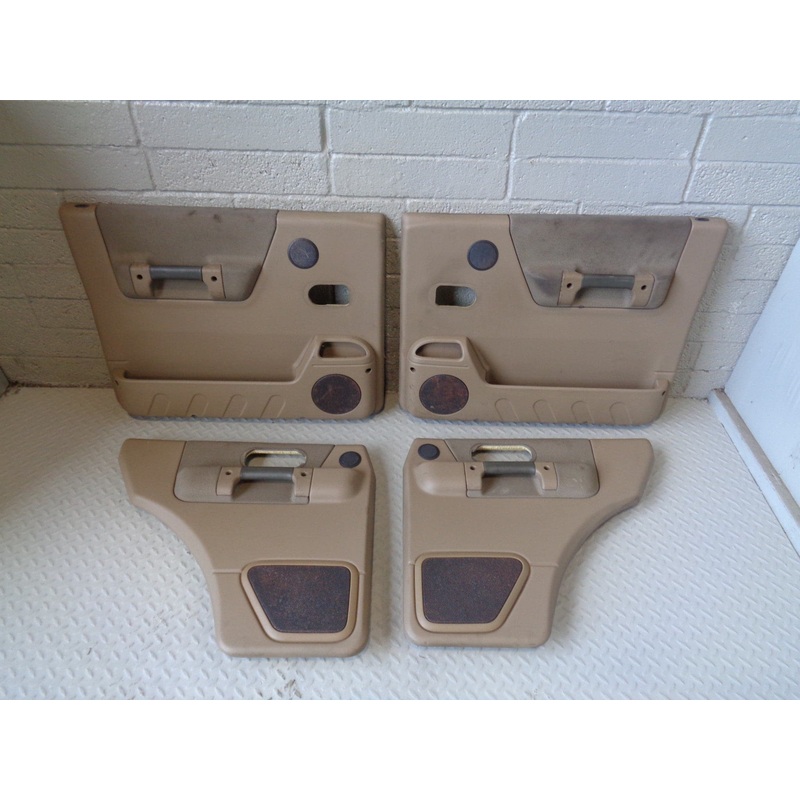 Discovery 2 Door Cards Set of x 4 Beige Land Rover 1998 to 2004 R17014