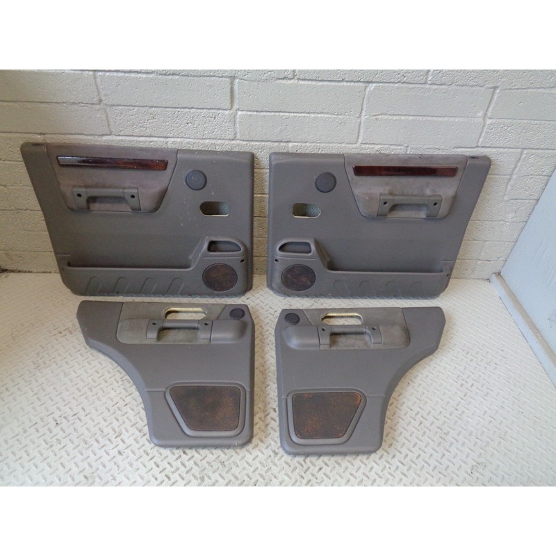 Discovery 2 Door Cards Set of x 4 Grey Land Rover 1998 to 2004 R26014