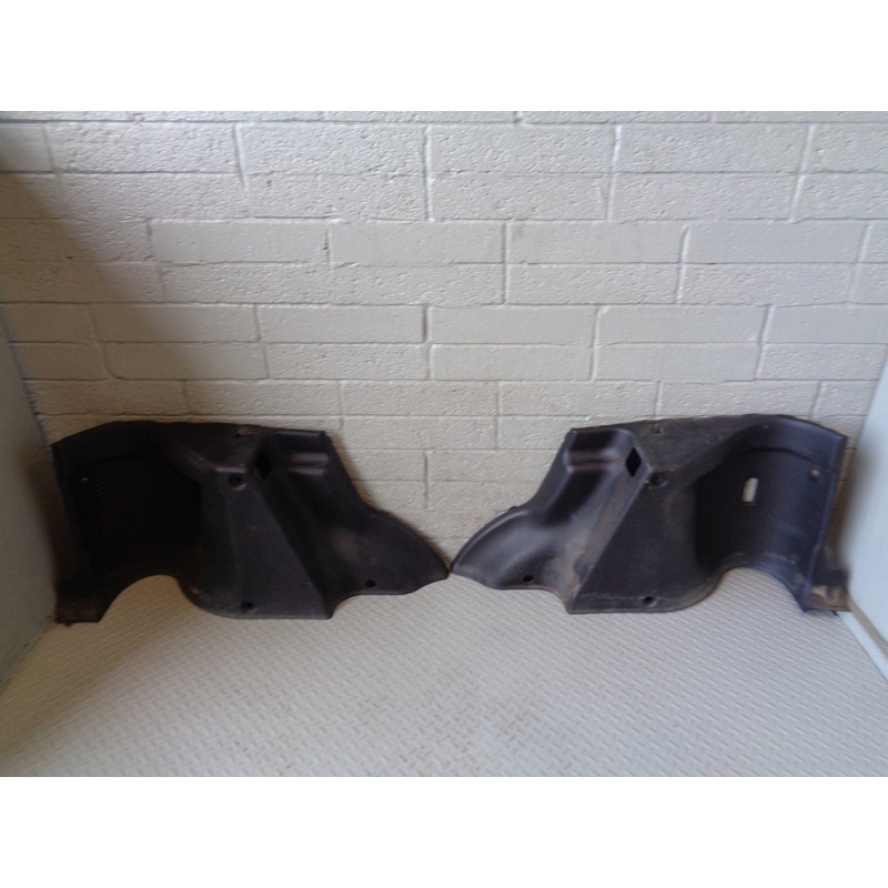 Freelander 1 Boot Side Panels Trims Black Pair Land Rover 2001 to 2006