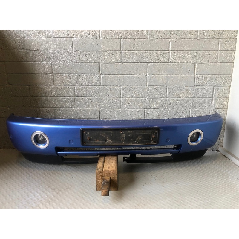 Range Rover L322 Front Bumper in Monte Carlo Blue 2002 to 2006 R31075