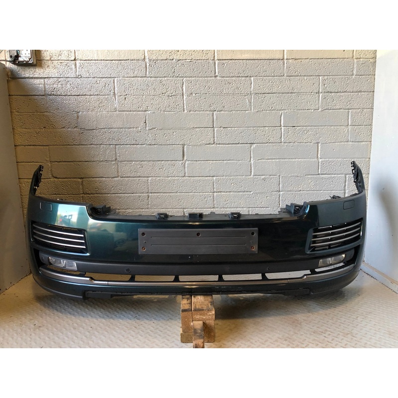 Range Rover L405 Front Bumper with Fog Lights in Aintree Green 2013 to 2017