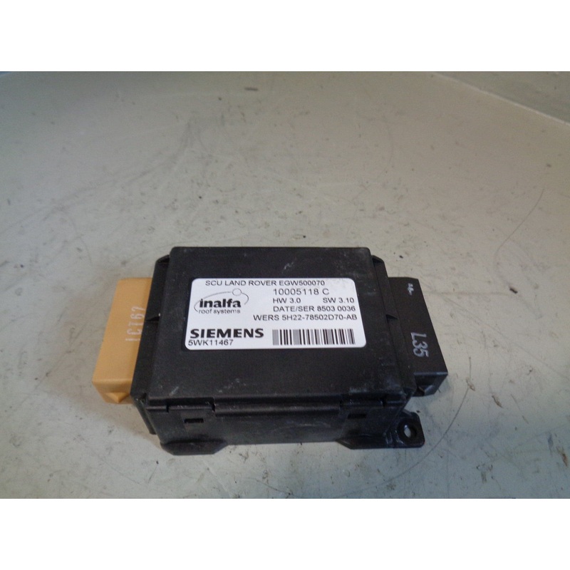Discovery 3 Sunroof Control Module ECU EGW500070 Land Rover 2004 to 2009
