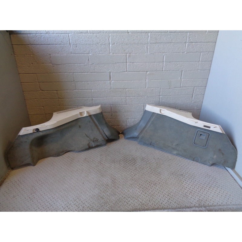 Range Rover Sport Boot Trim Panels Interior Pair Aspen and Ivory 2005 to 2013