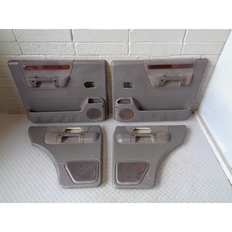 Discovery 2 Door Cards Set of x 4 Grey Land Rover 1998 to 2004 R18044