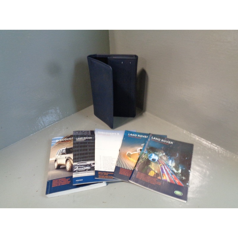 Discovery 3 Handbook User Manual in Wallet Land Rover 2004 to 2009 K23054