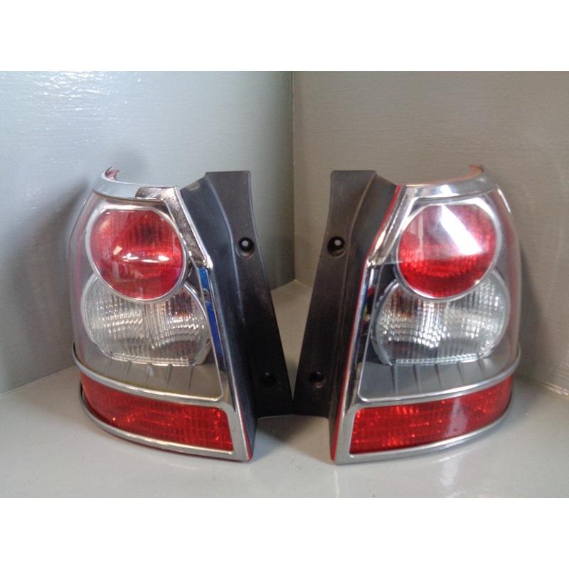 Freelander 2 Rear Tail Light Clusters Pair Chrome Trim Land Rover R29054