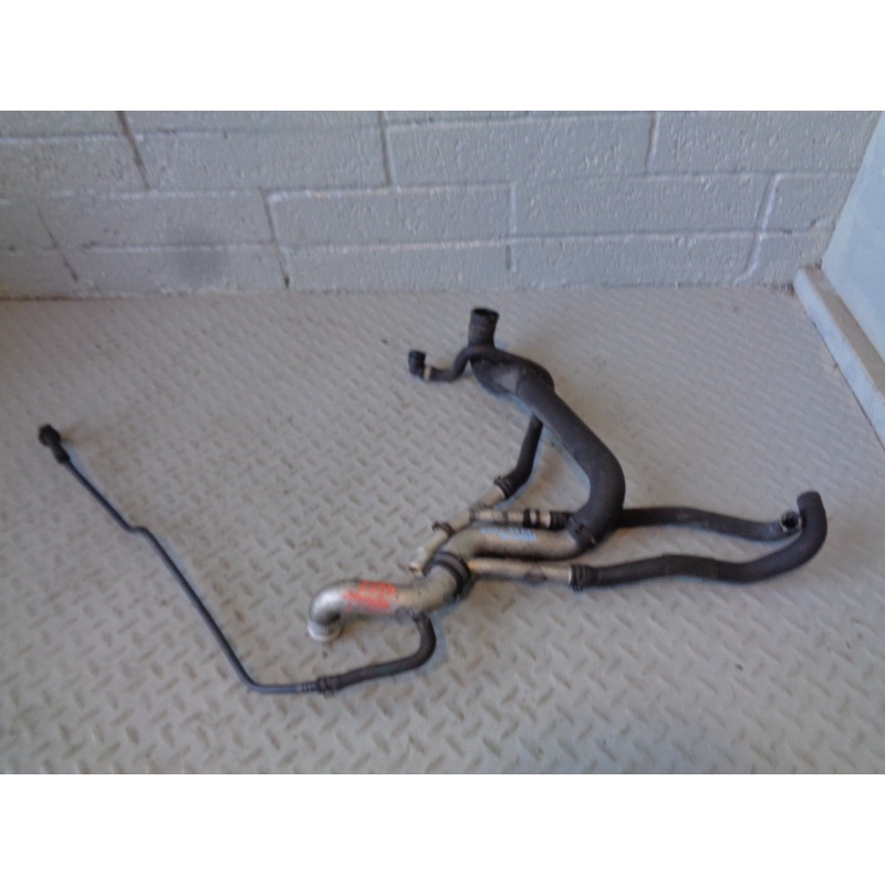 Range Rover L322 Coolant Water Pipe Junction Metal with Hoses TDV8 3.6 H04044