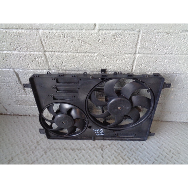 Range Rover Evoque Fans and Housing Twin BJ32-8C607-AD 2.2 SD4 L538 2011 to 2018