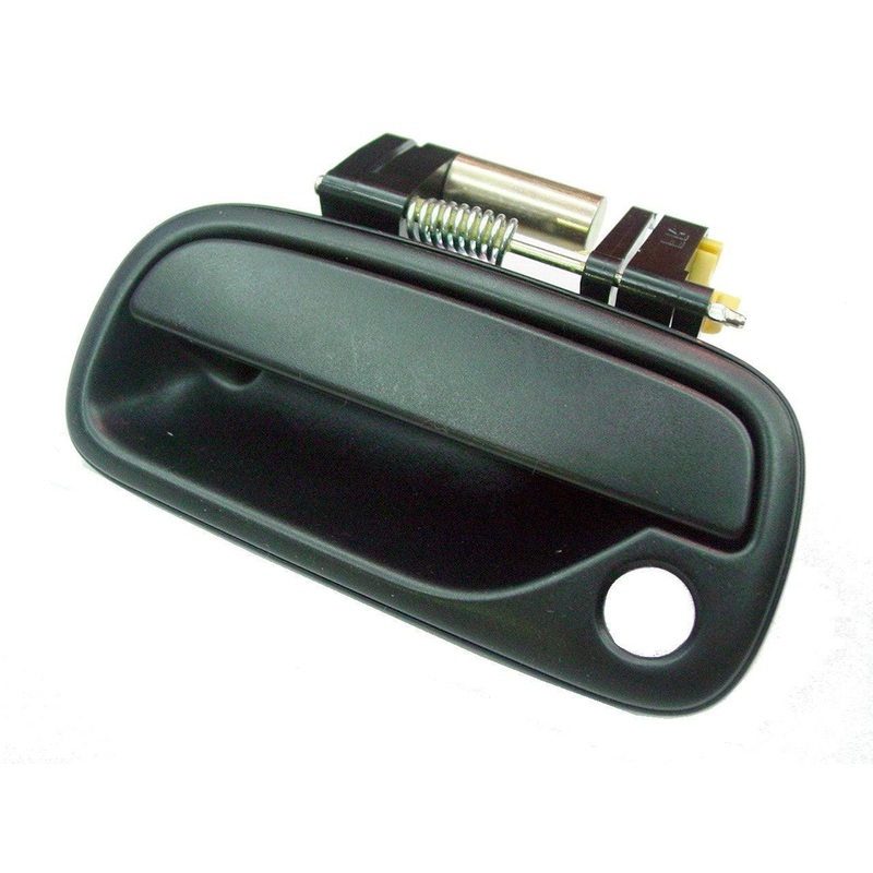 Door Handle Front Driver Side Outer Toyota Tundra 2000-2006 Textured Black (Regular/Access Cab) , TO1310124