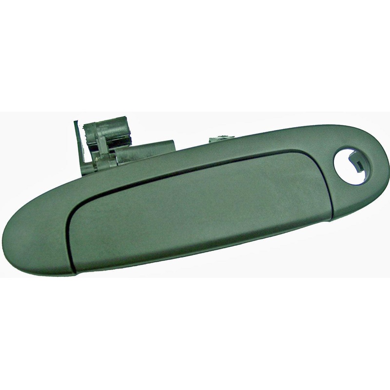 Door Handle Front Passenger Side Outer Toyota Echo 2000-2005 Black , TO1311121