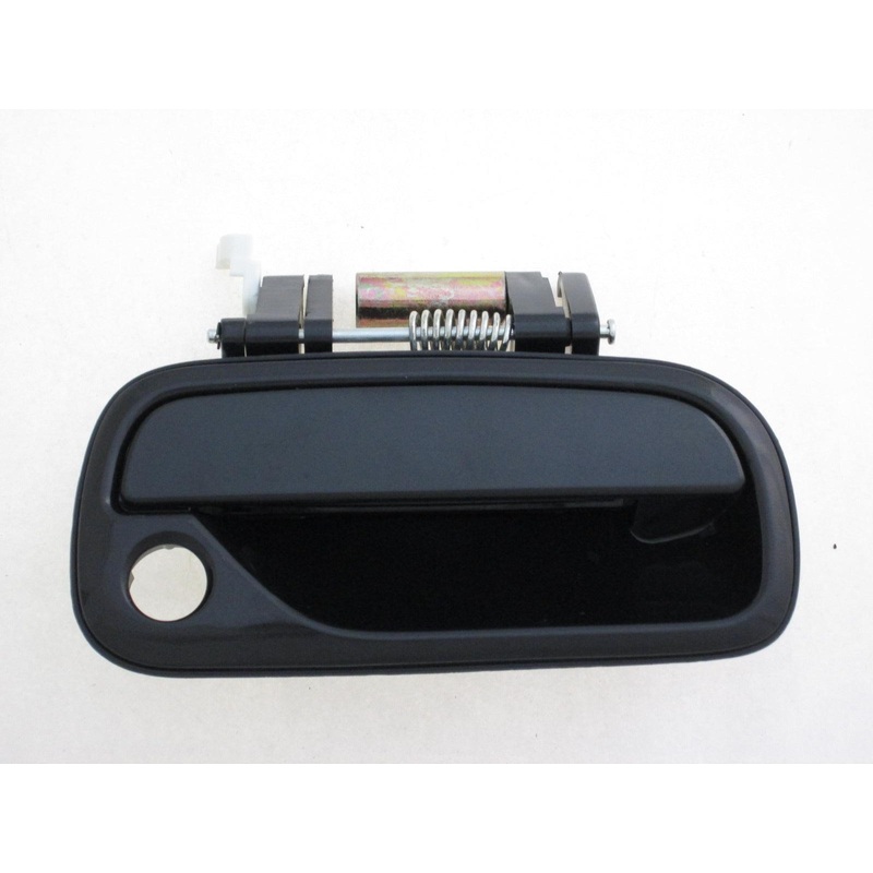 Door Handle Front Passenger Side Outer Toyota Tundra 2000-2006 Smooth Black (Regular/Access Cab) , TO1311125