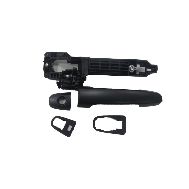 Door Handle Front Passenger Side Outer Toyota Camry 2002-2006 Black With Front/Cover , TO1311134