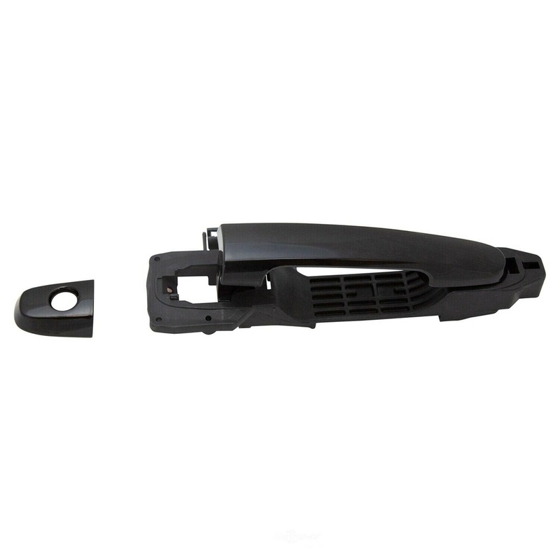 Door Handle Front Passenger Side Outer Toyota Solara 2004-2008 Black With Front/Cover , TO1311134