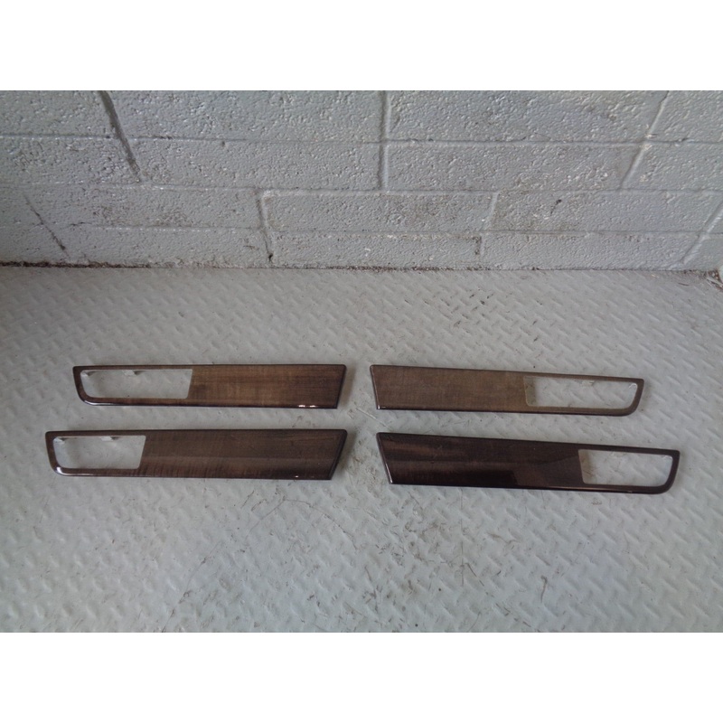Range Rover Sport Door Card Dark Wood Trim Panels Facelift 4 Piece L320 K22074